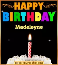 GIF GiF Happy Birthday Madeleyne